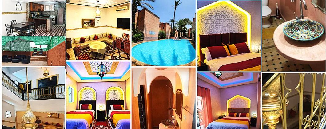 Quarya Assiyahia - Riad Camilia- Maison Entiere Avec Piscine Marrakesh Eksteriør billede